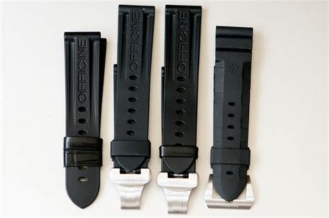 fake panerai rubber strap|aftermarket panerai watch straps.